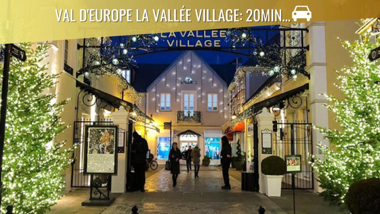 Le Moulin Dort Hyper Centre Gare Disney Meaux Exteriör bild